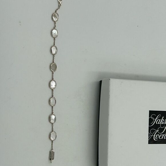 Women’s Ippolita sterling silver rock, candy mother of pearl stone Link bracelet - Picture 5 of 6